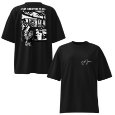 Camiseta Masculina Oversized Ayrton Senna Camiseta Masculina Oversized Ayrton Senna