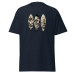 Camiseta Masculina Surf Triplo Pranchas Estampa Tropical Vintage