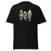 Camiseta Masculina Surf Triplo Pranchas Estampa Tropical Vintage