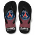 Chinelo Masculino Paris Saint Germain Preto e Vermelho Chinelo Masculino Paris Saint Germain Preto e Vermelho
