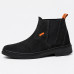Botina Masculina Couro Legítimo Chelsea Country Nobuck Botina Masculina Couro Legítimo Chelsea Country Nobuck