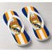 Chinelo Masculino Real Madrid Azul e Amarelo Chinelo Masculino Real Madrid Azul e Amarelo