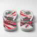 Chinelo Masculino River Plate Estádio El Más Grande Branco e Vermelho Chinelo Masculino River Plate Estádio El Más Grande Branco e Vermelho