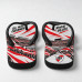 Chinelo Masculino River Plate Estádio El Más Grande Branco e Vermelho Chinelo Masculino River Plate Estádio El Más Grande Branco e Vermelho