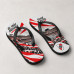 Chinelo Masculino River Plate Estádio El Más Grande Branco e Vermelho Chinelo Masculino River Plate Estádio El Más Grande Branco e Vermelho