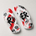 Chinelo Masculino River Plate Graffiti Urbano Branco, Vermelho e Preto Chinelo Masculino River Plate Graffiti Urbano Branco, Vermelho e Preto