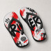 Chinelo Masculino River Plate Graffiti Urbano Branco, Vermelho e Preto Chinelo Masculino River Plate Graffiti Urbano Branco, Vermelho e Preto