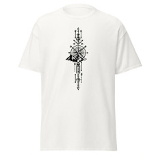 Camiseta Masculina Rosa dos Ventos e Montanhas Camiseta Masculina Rosa dos Ventos e Montanhas