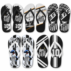 Chinelo Masculino Santos Varias Estampas Chinelo Masculino Santos Varias Estampas