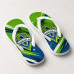 Chinelo Masculino Seattle Sounders FC Dynamic Verde e Azul Chinelo Masculino Seattle Sounders FC Dynamic Verde e Azul