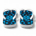Chinelo Masculino Seattle Sounders FC Geo Azul e Preto Chinelo Masculino Seattle Sounders FC Geo Azul e Preto