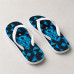 Chinelo Masculino Seattle Sounders FC Geo Azul e Preto Chinelo Masculino Seattle Sounders FC Geo Azul e Preto