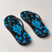 Chinelo Masculino Seattle Sounders FC Geo Azul e Preto Chinelo Masculino Seattle Sounders FC Geo Azul e Preto