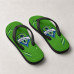 Chinelo Masculino Seattle Sounders FC Minimal Verde e Azul