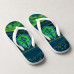 Chinelo Masculino Seattle Sounders FC Stadium Verde e Azul Chinelo Masculino Seattle Sounders FC Stadium Verde e Azul