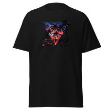 Camiseta Masculina Diverse Estampa Tropical Sunset Camiseta Masculina Diverse Estampa Tropical Sunset