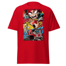 Camiseta Masculina Demon Slayer – Tanjiro, Zenitsu e Inosuke Camiseta Masculina Demon Slayer – Tanjiro, Zenitsu e Inosuke