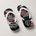 Chinelo Masculino Corinthians Torcedor Preto e Branco Chinelo Masculino Corinthians Torcedor Preto e Branco