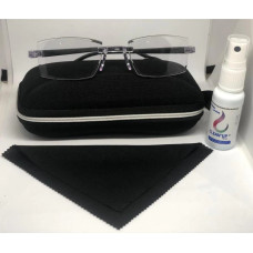 Óculos para Perto e Longe + Estojo e Limpa Lentes | Kit Completo Óculos para Perto e Longe + Estojo e Limpa Lentes | Kit Completo