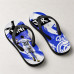Chinelo Masculino Vini Jr Camisa 20 Pincelada Azul e Branco Chinelo Masculino Vini Jr Camisa 20 Pincelada Azul e Branco