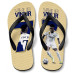 Chinelo Masculino Vini Jr Camisa 7 Bege e Azul Marinho Chinelo Masculino Vini Jr Camisa 7 Bege e Azul Marinho