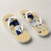 Chinelo Masculino Vini Jr Camisa 7 Bege e Azul Marinho Chinelo Masculino Vini Jr Camisa 7 Bege e Azul Marinho