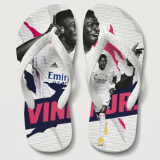 Chinelo Masculino Vini Jr Street Pink Branco e Rosa Chinelo Masculino Vini Jr Street Pink Branco e Rosa