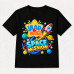 Camiseta Infantil Menino Vlad & Niki Space Mission: Foguete e Planetas Camiseta Infantil Menino Vlad & Niki Space Mission: Foguete e Planetas