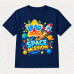 Camiseta Infantil Menino Vlad & Niki Space Mission: Foguete e Planetas Camiseta Infantil Menino Vlad & Niki Space Mission: Foguete e Planetas