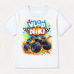 Camiseta Infantil Menino Vlad & Niki Monster Truck Race Camiseta Infantil Menino Vlad & Niki Monster Truck Race