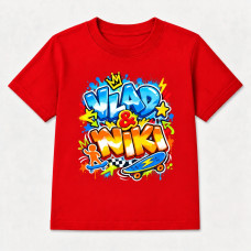 Camiseta Infantil Menino Vlad & Niki Graffiti Skate Camiseta Infantil Menino Vlad & Niki Graffiti Skate