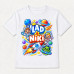 Camiseta Infantil Menino Vlad & Niki Space Mission Camiseta Infantil Menino Vlad & Niki Space Mission