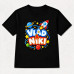 Camiseta Infantil Menino Vlad & Niki Space Camiseta Infantil Menino Vlad & Niki Space