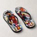Chinelo Masculino Lamine Yamal Espanha Graffiti Vermelho e Amarelo Chinelo Masculino Lamine Yamal Espanha Graffiti Vermelho e Amarelo