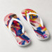 Chinelo Masculino Lamine Yamal Barcelona Splash Azul e Grená