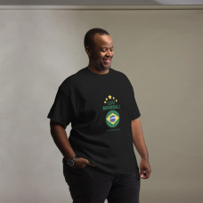 Camiseta Masculina Plus Size Vai Brasil Camiseta Masculina Plus Size Vai Brasil