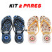 Kit 2 Chinelo Feminino Havaianas Eye Variados Kit 2 Chinelo Feminino Havaianas Eye Variados