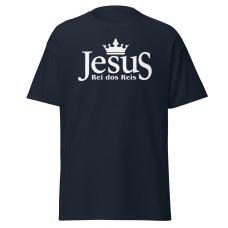 Camiseta Masculina Jesus Rei dos Reis Camiseta Masculina Jesus Rei dos Reis