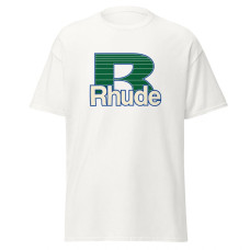 Camiseta Masculina Rhude Green Line Camiseta Masculina Rhude Green Line