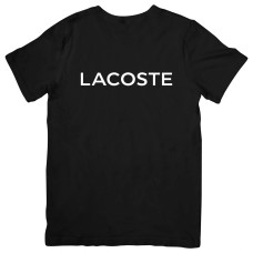 Camisa Lacoste Logo Writing Camisa Lacoste Logo Writing