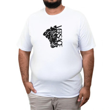 Camiseta Plus Size Versace Medusa Premium Camiseta Plus Size Versace Medusa Premium