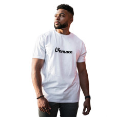 Camiseta Versace Written Premium Camiseta Versace Written Premium