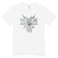 Camisa Feminina Baby Look Teia De Aranha Camisa Feminina Baby Look Teia De Aranha