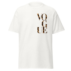 Camisa Feminina Baby Look Vogue Onça Camisa Feminina Baby Look Vogue Onça