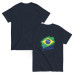 Camisa Masculina Plus Size Brasil bandeira Camisa Masculina Plus Size Brasil bandeira