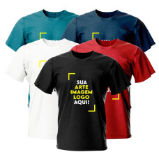 Kit 10 Camiseta Personalizada Sua Estampa Aqui Kit 10 Camiseta Personalizada Sua Estampa Aqui