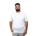 Kit 5 Camisas Plus Size Masculina Lisa Algodão Premium Kit 5 Camisas Plus Size Masculina Lisa Algodão Premium