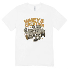Camisa Feminina Baby Look Whey e Creatina Camisa Feminina Baby Look Whey e Creatina