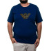 Camiseta Plus Size Emporio Armani EA7 Golden Premium Camiseta Plus Size Emporio Armani EA7 Golden Premium