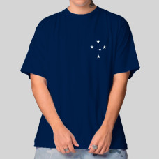 Camiseta Masculina Oversized Cruzeiro Camiseta Masculina Oversized Cruzeiro